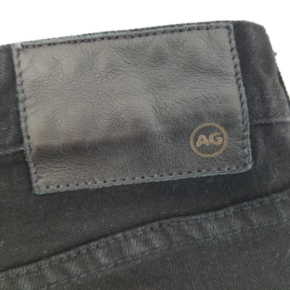 AG Adriano Goldschmied Jeans Mens 34x32 Black Denim The Graduate Tailored Leg - Picture 4 of 10